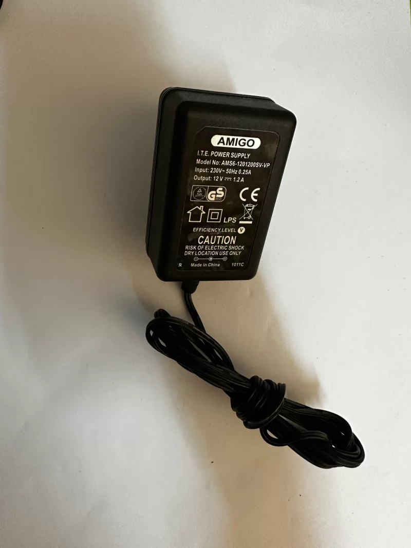 12 Volt 1.2  Amper Standart Uç Adaptör