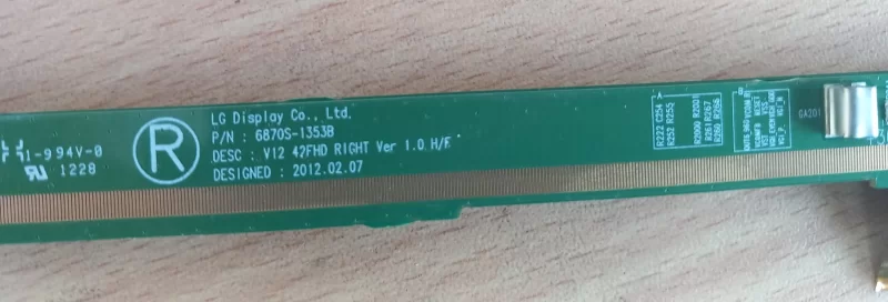 6870S-1353B PANEL PCB-GOF