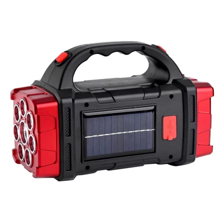 POWERMASTER HB-1678 SOLARLI USB ÇIKIŞLI ŞARJ EDİLEBİLİR 38 WATT KAMP FENERİ