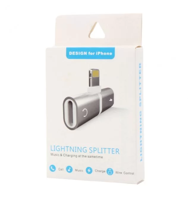 POWERMASTER IPHONE LIGHTNING ŞARJ VE KULAKLIK ÇEVİRİCİ ADAPTÖR JACK