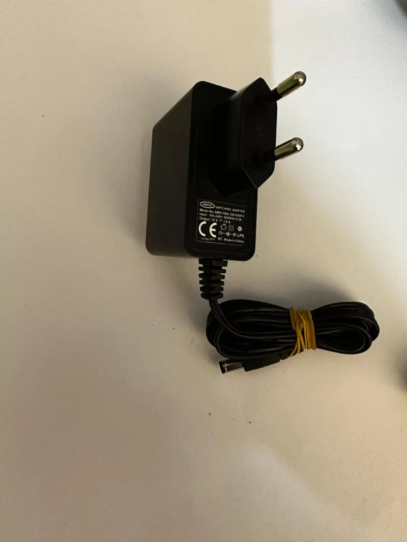 12 Volt 1 Amper Standart Uç Adaptör