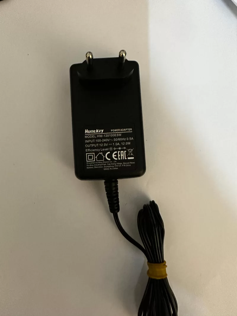 12 Volt 1 Amper Standart Uç Adaptör