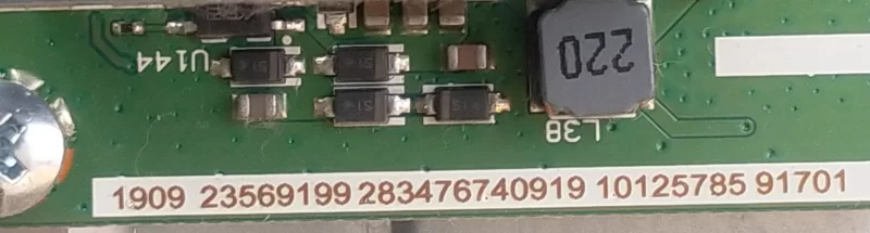 17MB211S , 23569199 , 10125785 Vestel 49F9400 Main Board