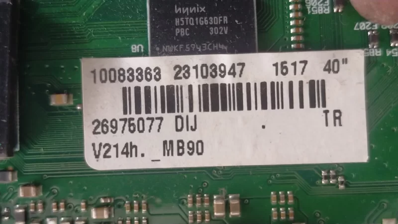 17MB90-2 , 10083363 , 23103947, VESTEL 40PF7014 Main Board Anakart