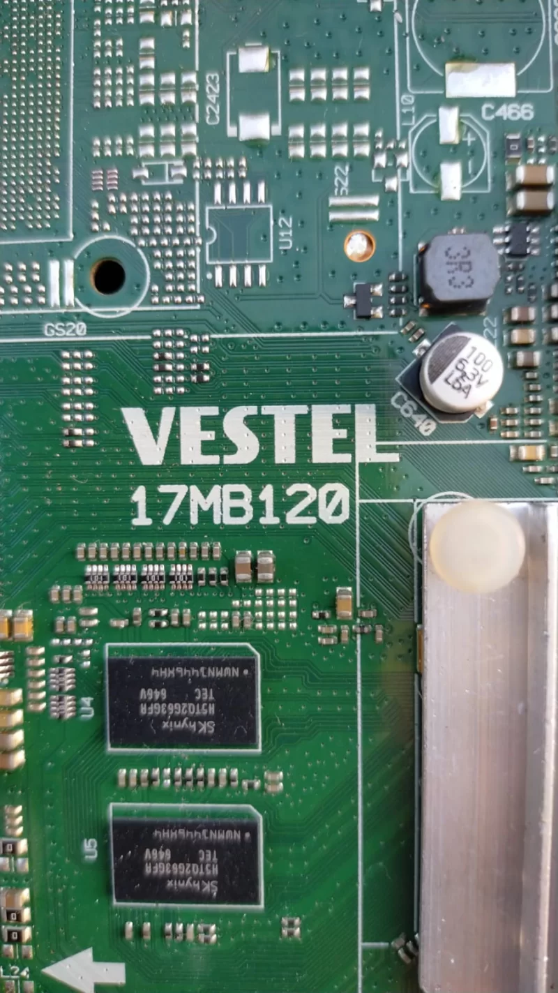 17MB120, 10106816  , 23367597 , VESTEL 49UB8300 Main Board Anakart