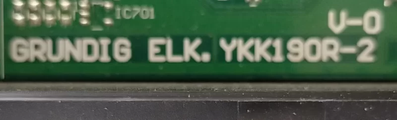 YKK190R-2  Arçelik Tv82505B Main Board Anakart