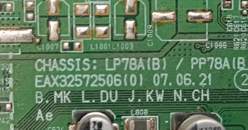 Eax32572506(0) 32lc42 Lg Anakart Maın Board