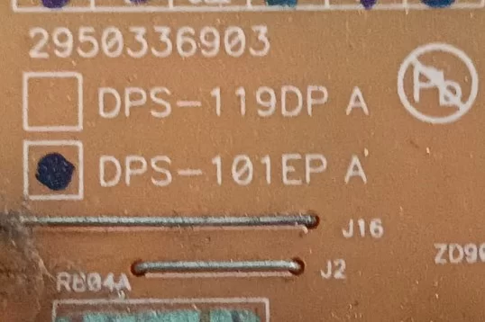 Dps-101ep,2950336903,  Beko B40lb5533  Power Board, Besleme