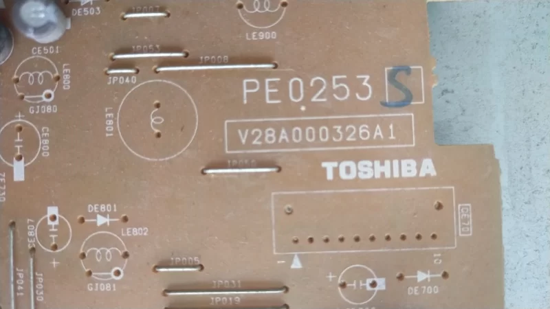 V28A000326A1 , PE0253 Toshiba 37A3000P Power Board 