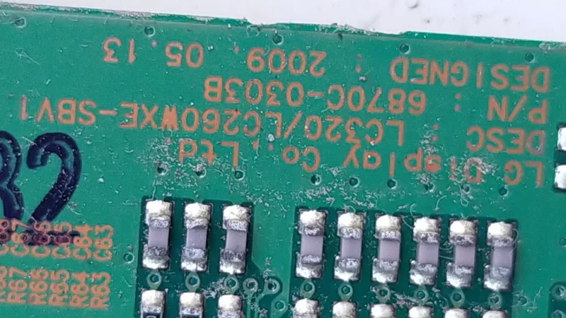 6870c-0303B , Sanyo SN32LM23-T1M T-CON Board 