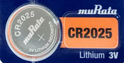 Murata CR2025 (eski SONY) Pil 3V Lityum  Para pil (1 ADET)