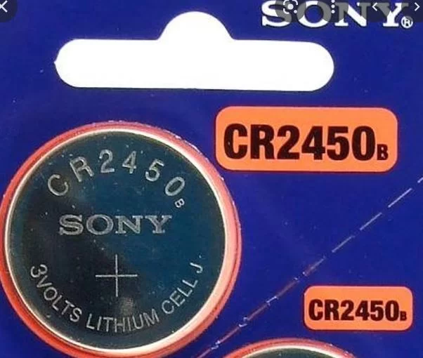 SONY CR2450  Pil 3V Lityum  Para pil (1 ADET)