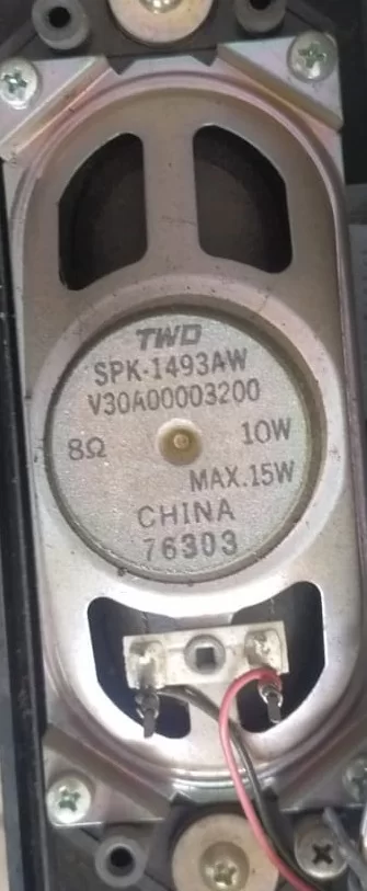 SPK-1493AW , V30A00003200 Toshiba 37A3000P Hoparlör Takımı