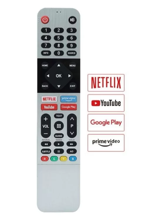 ARÇELİK-BEKO-GRUNDIG RM-L1659 NETFLIX-YOUTUBE-GOOGLE PLAY TV KUMANDA