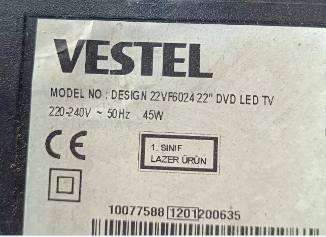 17ıps60-3, 23013063, 26820837, Vestel 22vf6024 Power, Besleme