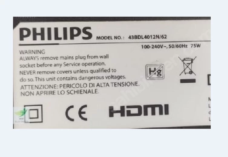 4723-MV56T8-A1233K11 PHILIPS 43BDL4012N MAİNBOARD