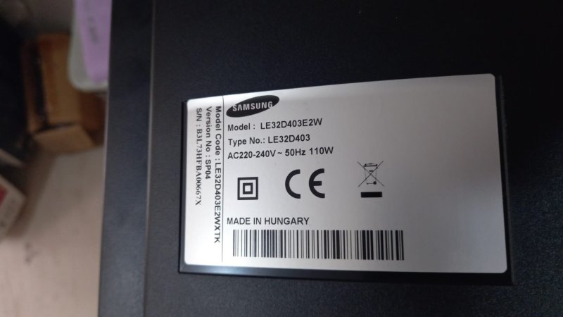 SAMSUNG LE32D403E2W  BN96-13227A, Lvds Kablosu,