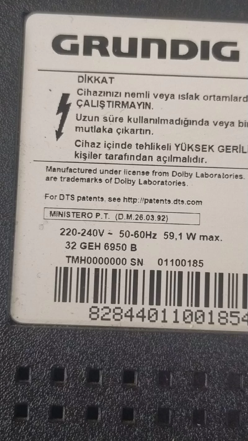 39e200-0020 Sl X410-07e, Grundıg 32 Geh 6950b Hoparlör