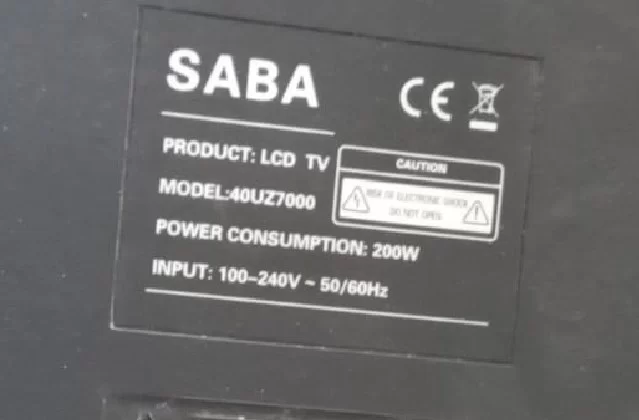 Saba 40UZ7000 Hoparlör