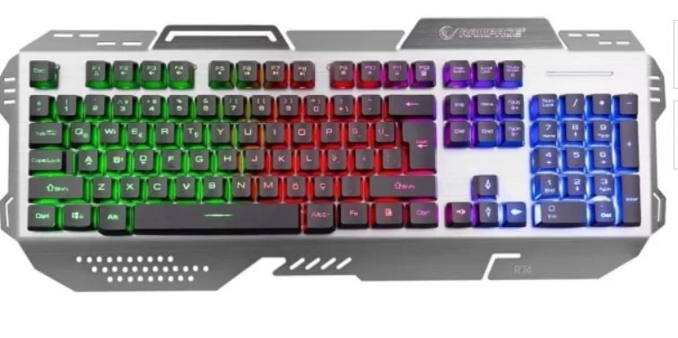 RAMPAGE KB-R74 METAL BACKLIT KEYBOARD OYUNCU KLAVYESİ