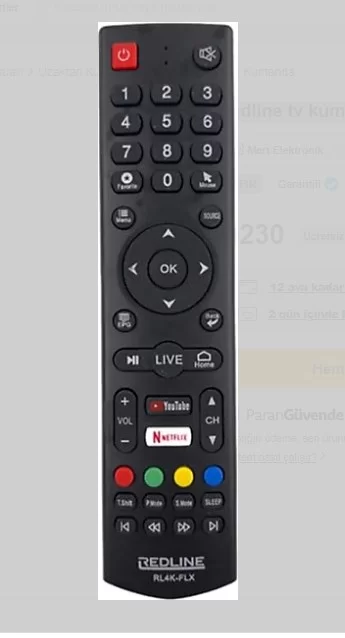 Redline Android Tv Kumandası