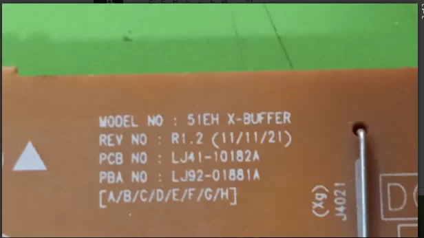  51EH X-BUFFER , SAMSUNG PS51E450A1F Z-Sus Board