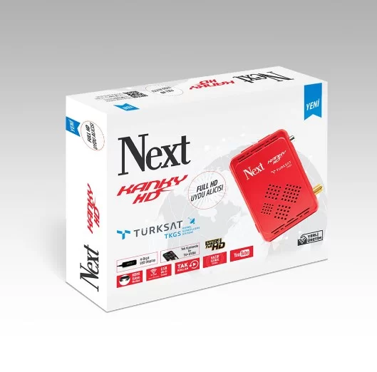 Next Kanky HD TGKS'li MPEG4 HD Tak Kullan Uydu Alıcısı