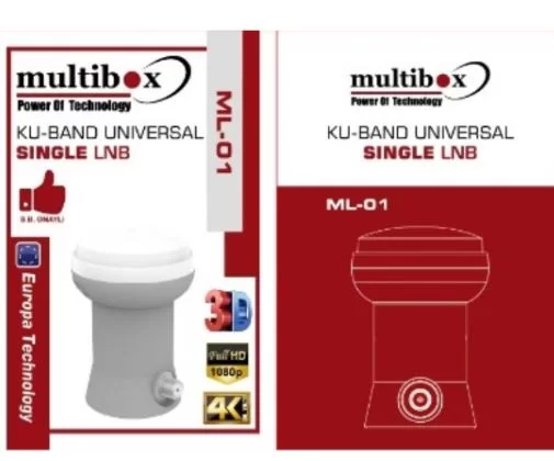 MULTİBOX UNİVERSAL FULL HD 4K SİNGLE TEKLİ LNB