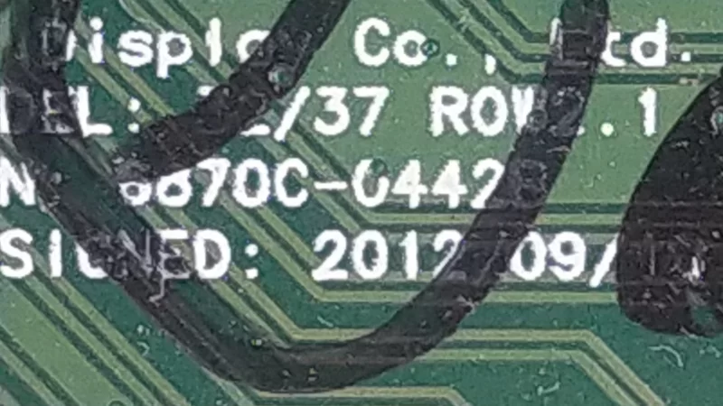 6870c-0442B  Seg 32226B  T-Con Board