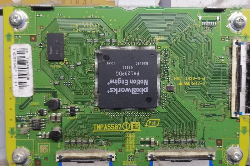 TNPA5587, TXNFR1TLUB, PANASONİC TX-L42ET5E T-CON BOARD