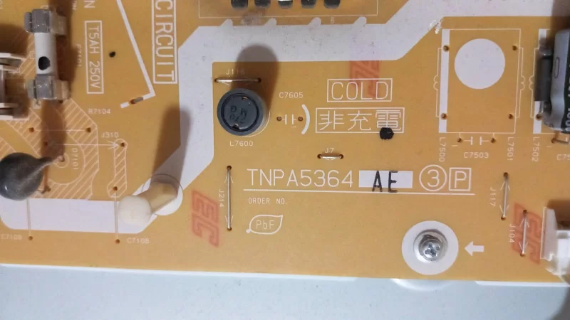 Tnpa5364 3 P, Panasonic Tx-L37e30e Power Board , Besleme 