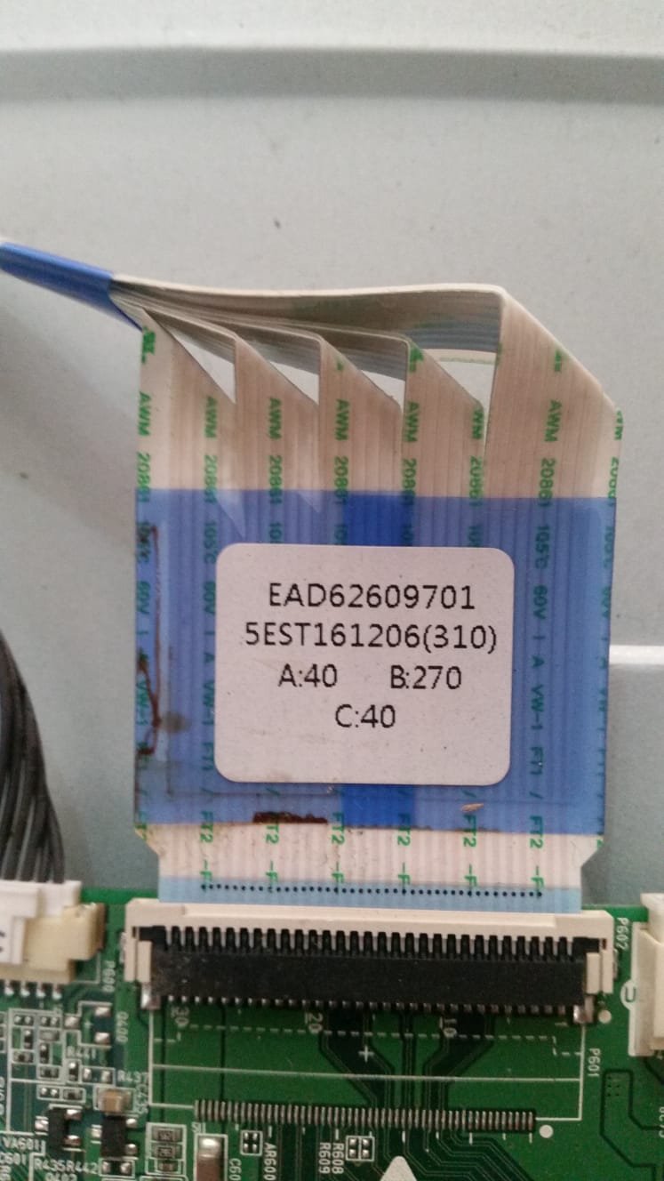  LG 32MB17HM,EAX66750804(1.0),EAD62609701,LVDS KABLO