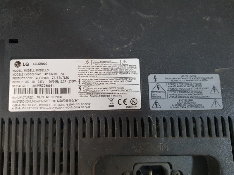 LG 42LG5000,EAX40157601(17),EAY4050520,EAY4050530,BESLEME,POWER BOARD