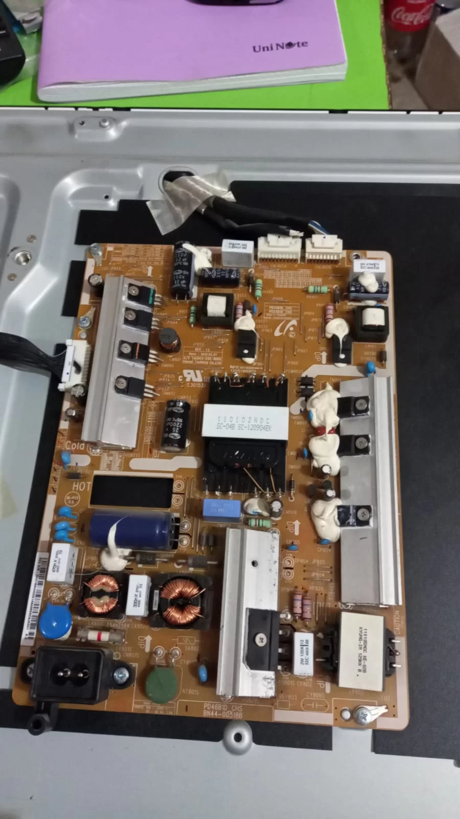 SAMSUNG UE40ES6340S,BN44-00518B,POWER BOARD,BESLEME