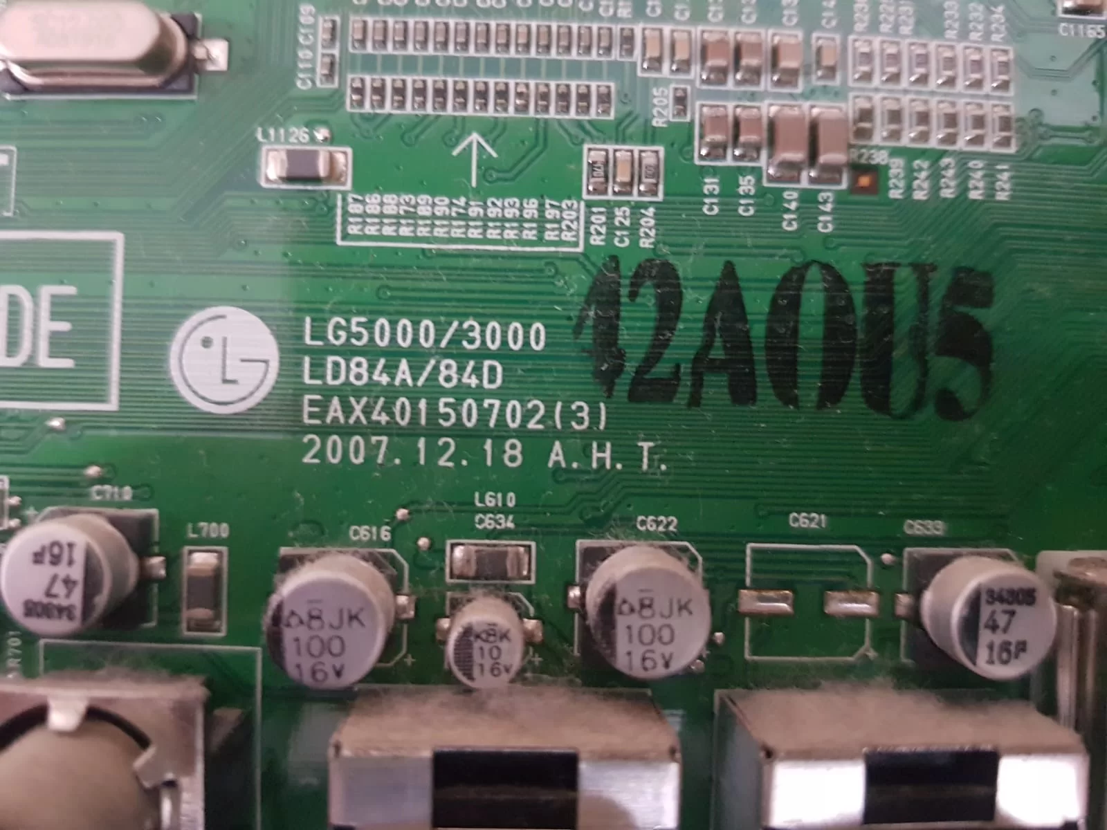 42LG5030,EAX40150702(3),LG5000/3000,MAİN BOARD,ANAKART