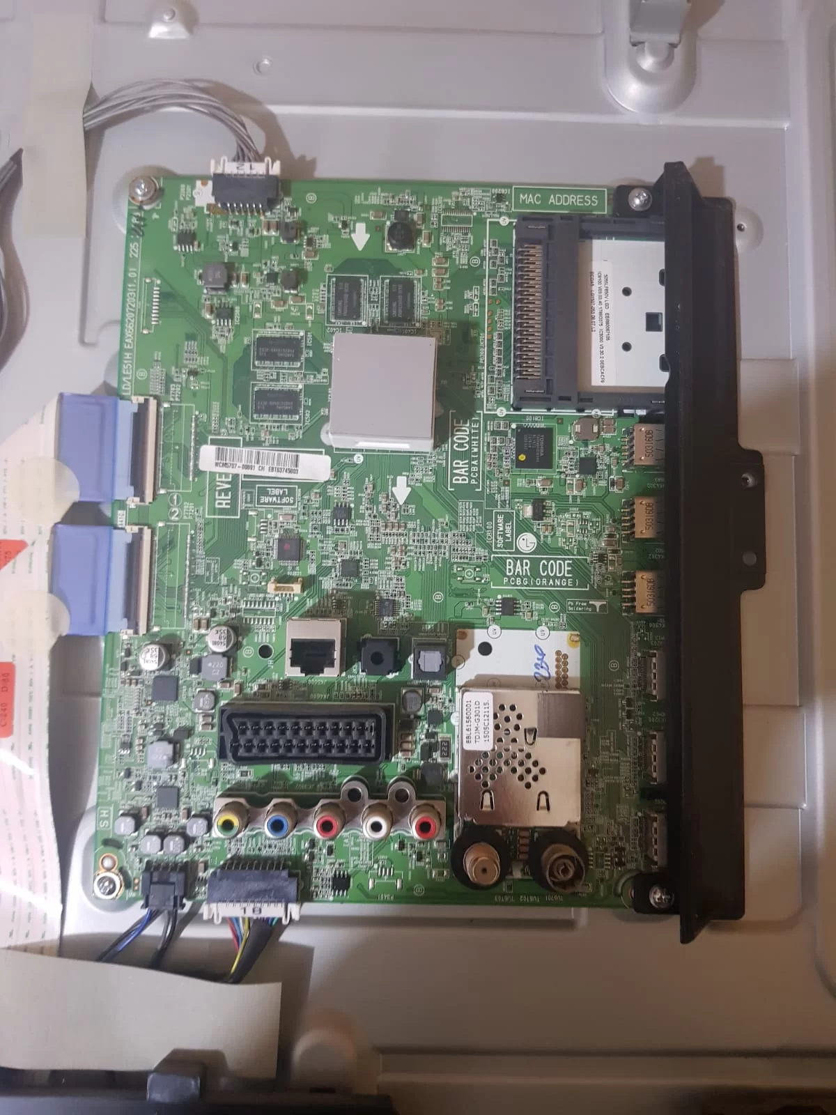 LG 55LF650V,EAX66207203(1.0),MAİN BOARD,ANAKART