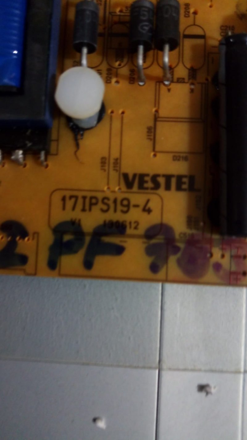 17IPS19-4 , 23042149, VESTEL 32PF7030 LED , POWER BOARD