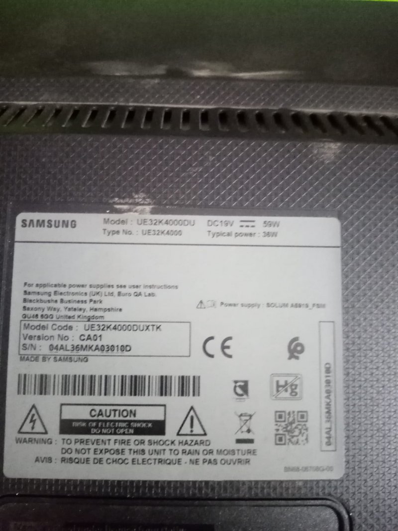 SAMSUNG UE32N5000AU, UE32K4000UD, BN96-35954G  FLEX KABLO