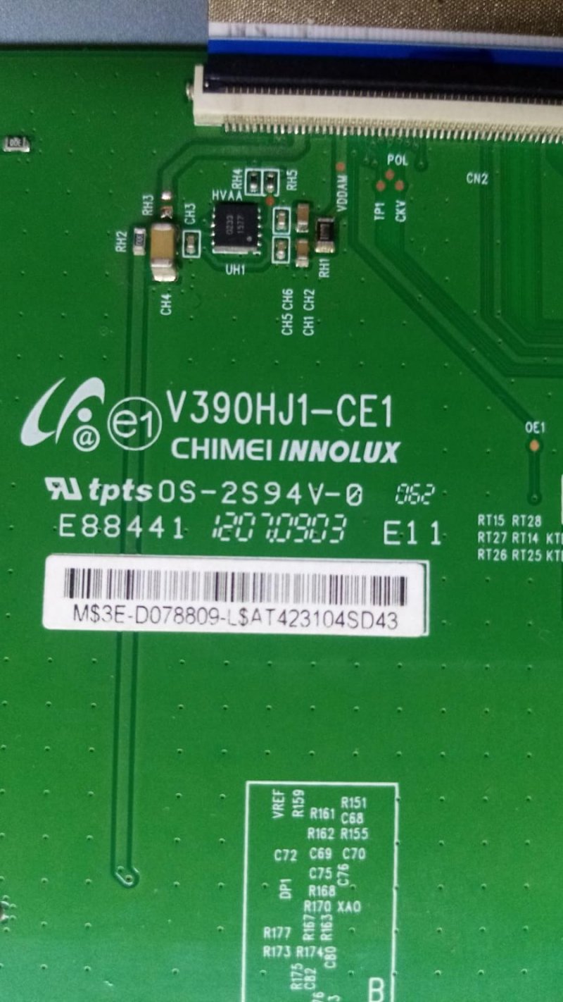 SEG 39188F, E88441 120 7.0903 T-CON BOARD