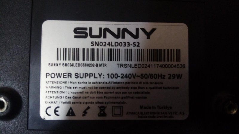 Sunny Sn024ld033-S2  Ayak, Tv Ayak, Tv Ayağı