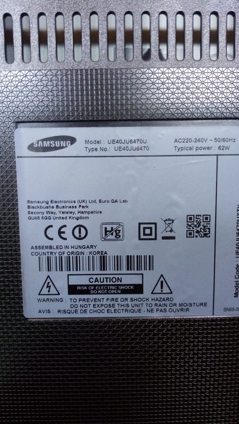 SAMSUNG UE40JU6470 WCH730B  Samsung BN59-01194A Wi-Fi Modülü