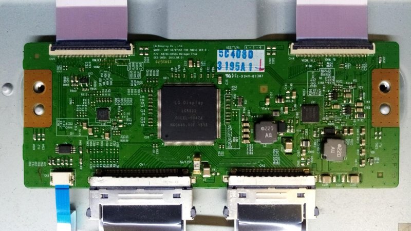 Panasonic TX-L42ETW60 6870C-0450A T-CON BOARD