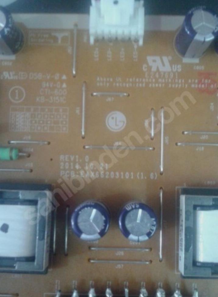 LG 50LF650V,EAX66203101(1.6),REV 1.0 BESLEME