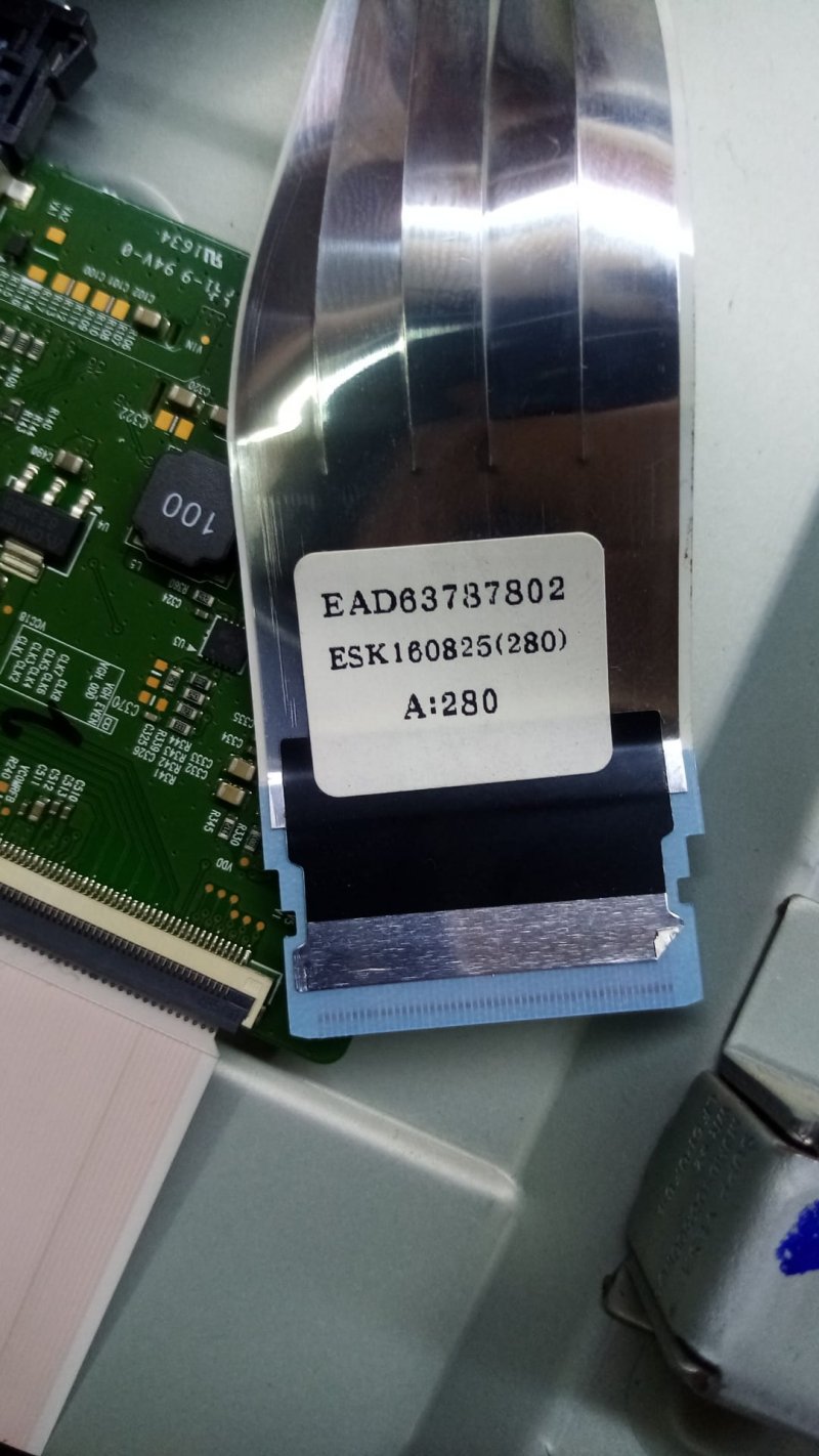 LG 43UH610V EAD63787802 LVDS KABLOSU