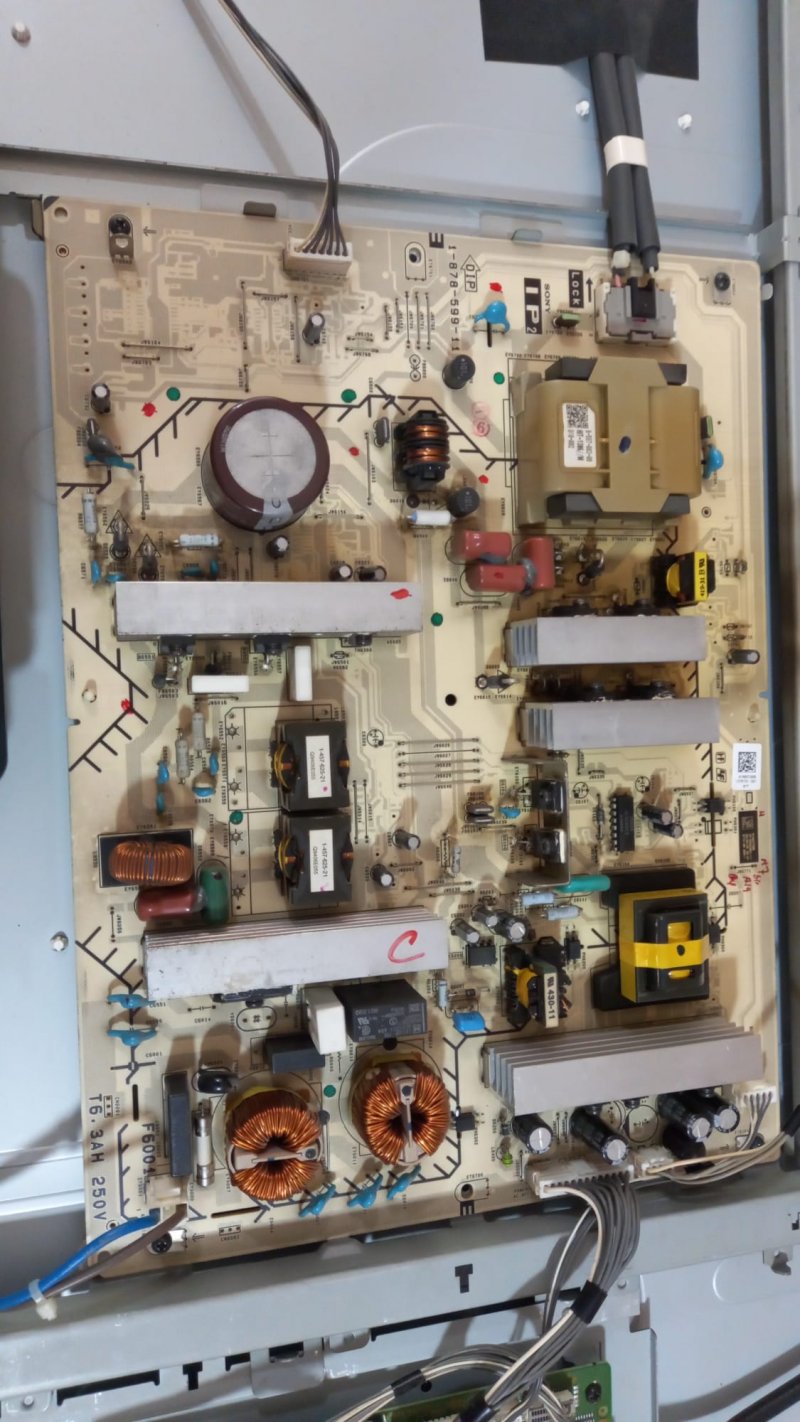 sony kdl-46w5710  besleme 1-878-599-11  POWER BOARD