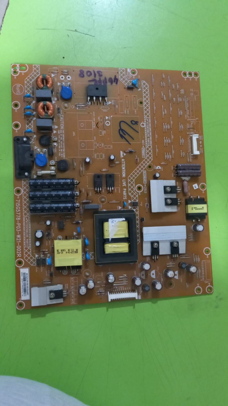 715G5778-P03-W21-002R PHILIPS 46PFL3108K/12 POWER BOARD BESLEME