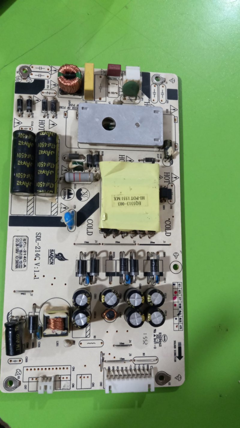 SDL-214C , SDL-214C-A , V 1.1 , AXEN , AX039LD12AT071 , POWER BOARD , SUNNY BESLEME