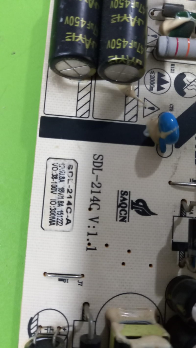 SDL-214C , SDL-214C-A , V 1.1 , AXEN , AX039LD12AT071 , POWER BOARD , SUNNY BESLEME