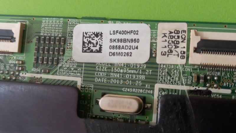 BN41-01939B   BN95-00858A   Samsung  UE40F6640SS  T CON Board