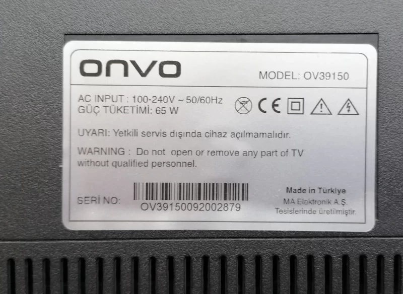 TP.SK508S.PB802 , ONVO OV39150 MAİNBOARD ANAKART